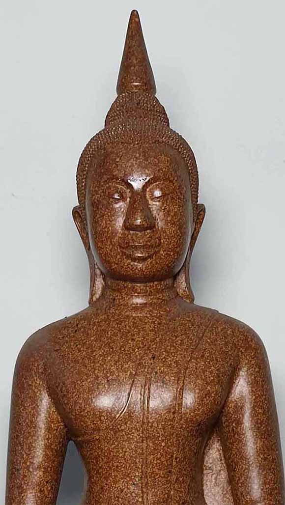ตัวจริง แท้จริง พระบูชากระเบื้องหลังคาโบสถ์หลังเก่าหลวงพ่อโสธร รุ่นแรก ปี ๓๓ แท้เดิมสวย*127