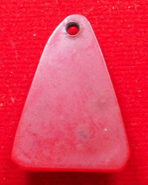  หลวงพ่อดำ วัดกุฎี เนื้อตะกั่วฝังเขี้ยวหมาป่า ปราจีนบุรี เนื้อตะกั่วถ้ำชา กรอบเดิม