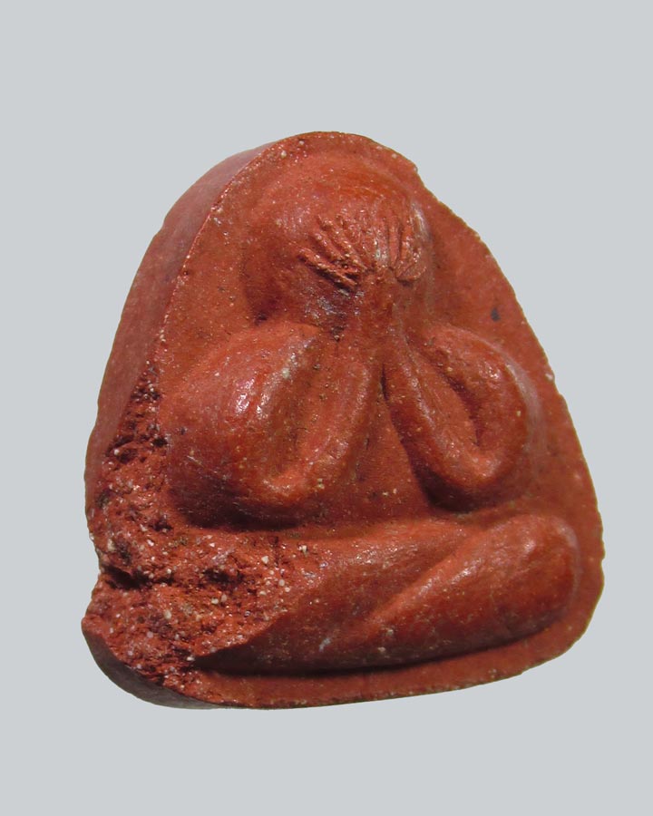 พระปิดตาเสาร์ห้ายันต์กลับ หลวงปู่นาค วัดระฆัง ปี2500 ธนบุรี