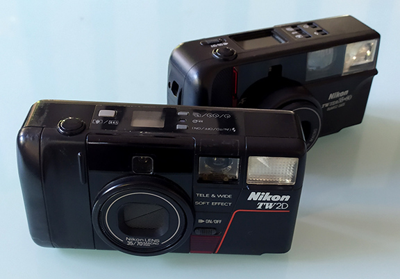 กล้อง Nikon 2 ตัวรุ่น TW2D และ TW zoom สวย คลาสสิคMade in Japan ทั้งสองตัว