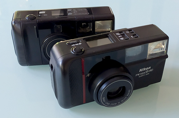 กล้อง Nikon 2 ตัวรุ่น TW2D และ TW zoom สวย คลาสสิคMade in Japan ทั้งสองตัว