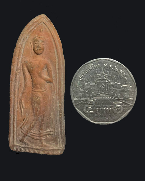 พระผงวัดประสาทบุญญาวาส กรุงเทพ ปี2506 พิมพ์วันทาเสมา เนื้อขาว