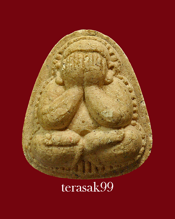 พระปิดตาข้างเม็ด หลวงพ่อแดง วัดช่องลม ชลบุรี หลังมีเส้นเกศา ราคาเบาๆ (2)