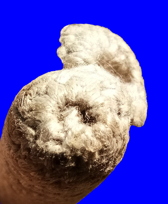 ตะกรุดโทน 3ห่วง หลวงพ่อขอม อนิโช วัดไผ่โรงวัว จ.สุพรรณบุรี