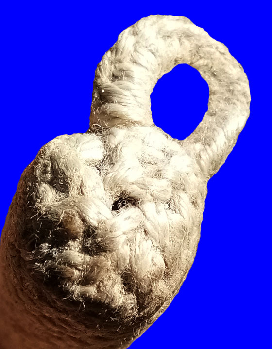 ตะกรุดโทน 3ห่วง หลวงพ่อขอม อนิโช วัดไผ่โรงวัว จ.สุพรรณบุรี