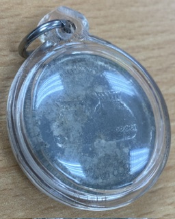 เหรียญกลมโภคทรัพย์พระพุทธชินราช ปี 2511  เนื้ออัลปาก้าชุปนิเกิล 