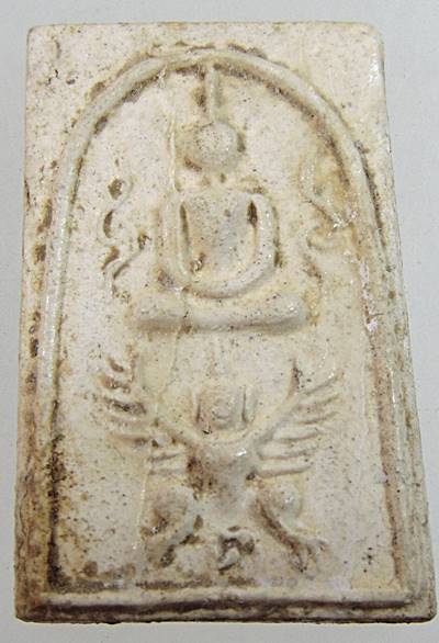 ๒๐ พระสมเด็จฐานทรงครุฑ วัดไก่เตี้ย ตลิ่งชัน กทม. ผสมผงเก่าวัดระฆัง