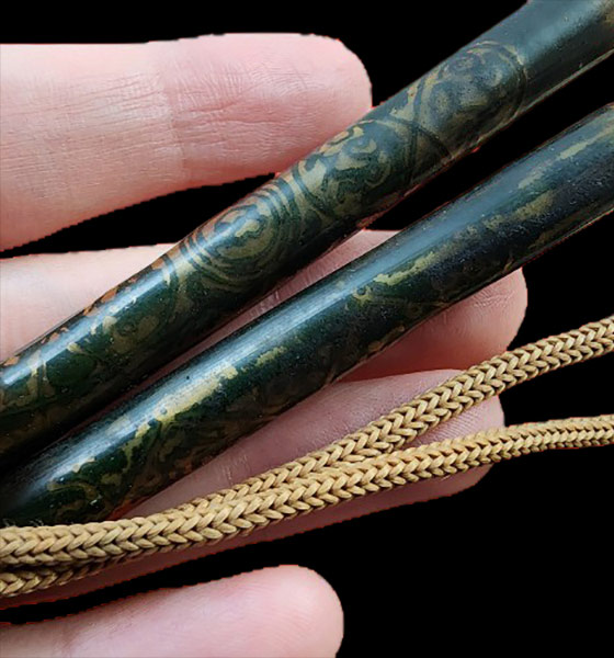 ตะกรุดชุด 2ดอก+พระเหรียญหลวงปู่เจียม อติสโย วัดอินทราสุการาม จ.สุรินทร์