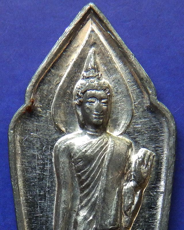 5.พระลีลา 25 พุทธศตวรรษ เนื้อชิน บล็อคตาตุ่ม