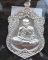 หลวงพ่อพัฒน์ ปุญฺญกาโม วัดห้วยด้วน จ.นครสวรรค์ เหรียญ รุ่นสร้างศาลา100ปี (เสมาพญาวานร)