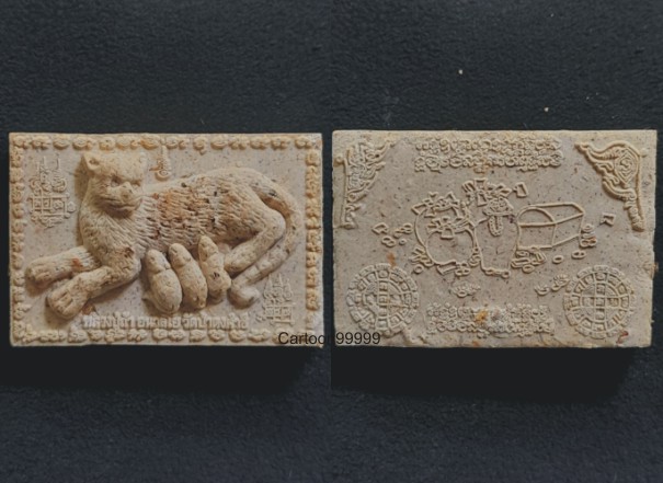 หนูกินนมแมว ฝังตะกรุด หลวงปู่ถ้า อนาลโย สุดยอดเครื่องรางมหาเสน่ห์ครับ