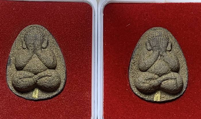 ***ชุด2องค์***พระปิดตานวะมหามงคลหลวงพ่อคูณ แซยิด76ปี เนื้อผง+เกษา+ตะกรุดทองคำ+ผงตะไบพระกริ่ง วัดบ้าน