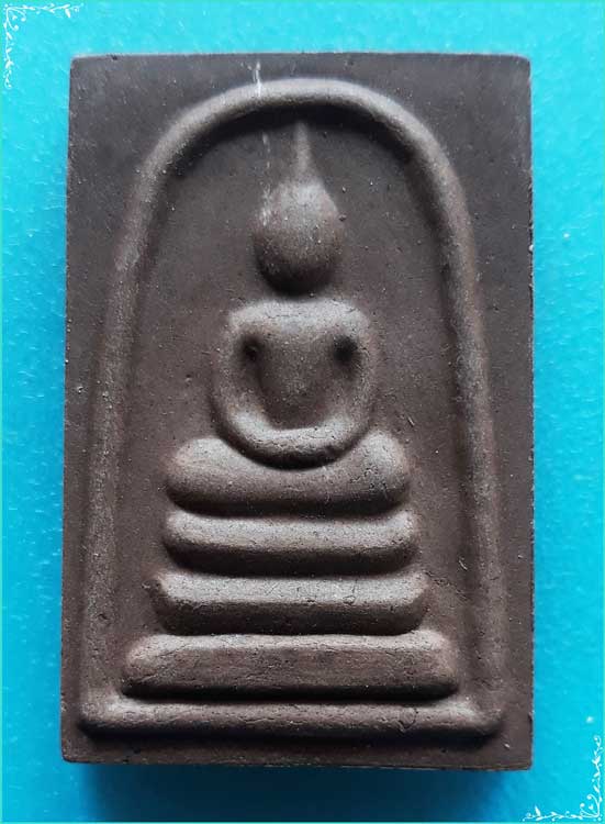 ..วัดทัพโพธิ์ทอง รบ. พระสมเด็จน้ำพี้ พิมพ์สามชั้น เนื้อผงเก่าๆ หลังยันต์ ปี 59..