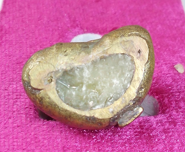 พระปิดตารุ่นแรก นะปถมัง หลวงปู่จันลี อายุ 103 ปี สำนักสงฆ์ป่าศรีคูณเมือง จ.นครพนม เนื้อปถมัง