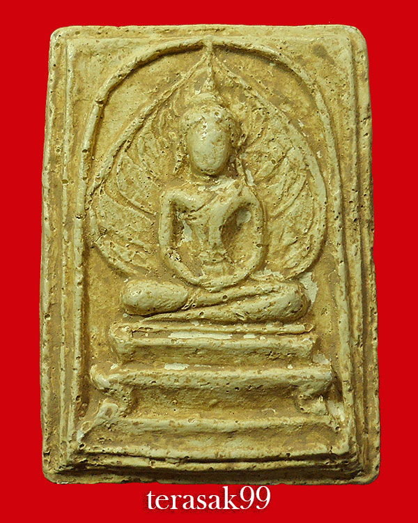 สมเด็จพุทโธหลังใบโพธิ์ พิมพ์ใหญ่ หลวงพ่อสุพจน์ วัดสุทัศน์ ปี 2484 เนื้อผงวัดระฆังล้วน ปลุกเสกพิธีพ