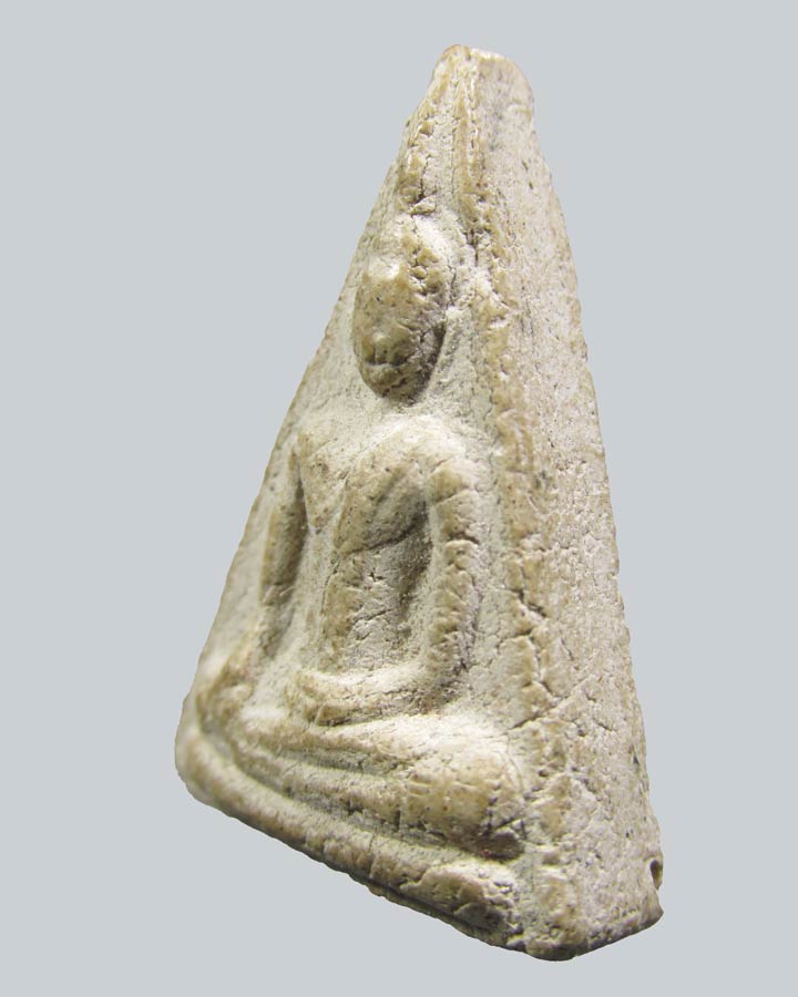 พระนางพญา หลวงพ่อปิยะ วัดโนนชาติ จ.สกลนคร หลังหมุด