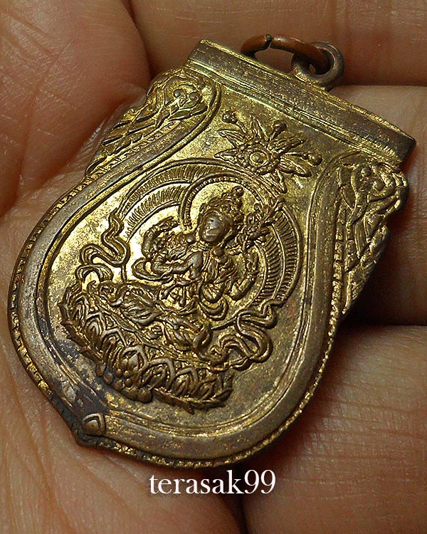 เหรียญพระโพธิสัตว์(กวนอิม) มูลนิธิเทียนฟ้า ปี2495+บัตรรับรอง สวยๆ