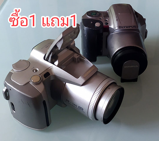 ซื้อ1แถม1 กล้องเก่าสวยๆหายาก OLYMPUS L-5 ED LENSเลนส์ Olympus Lens AF Zoom 28-140mm.