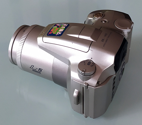 ซื้อ1แถม1 กล้องเก่าสวยๆหายาก OLYMPUS L-5 ED LENSเลนส์ Olympus Lens AF Zoom 28-140mm.