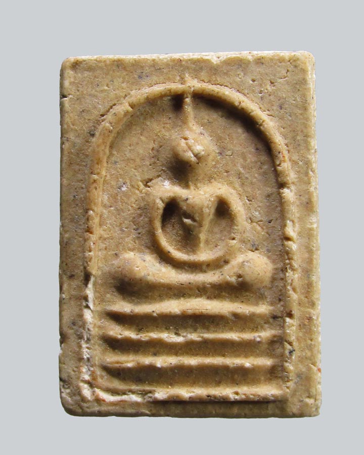  พระสมเด็จคะแนนหลวงพ่อเชื้อ วัดเยื้องคงคาราม รุ่นสร้างเจดีย์ ปี2539 ผงอิธะเจ กรุหลวงพ่อสัมฤทธิ์