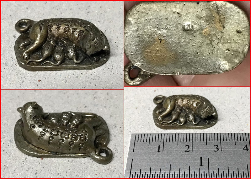 วัดใจ หนูดูดนมแมว อาบน้ำมันหนูดูดนมแมว หลวงพ่อสุพจน์ วัดศรีทรงธรรม เนื้อทองผสม สุดยอดเมตตา มหาเสน่ห์