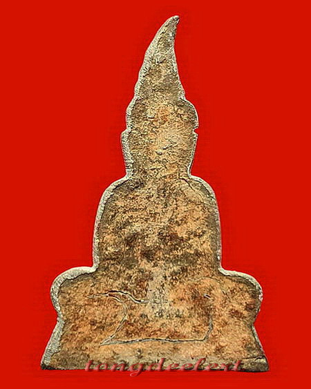 พระท่ากระดานวัดต้นลำไย จ.กาญจนบุรี เนื้อตะกั่วสนิมแดงกรุศรีสวัสดิ์แท้ ๆ พิมพ์ใหญ่ สวยมากค่ะ