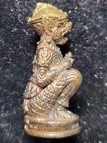 วัดเนินสุทธาวาส ชลบุรี หนุมานหลวงปู่เกลี้ยง รุ่นทำบุญอายุ 98 ปี  2545 