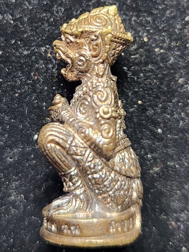 วัดเนินสุทธาวาส ชลบุรี หนุมานหลวงปู่เกลี้ยง รุ่นทำบุญอายุ 98 ปี  2545 