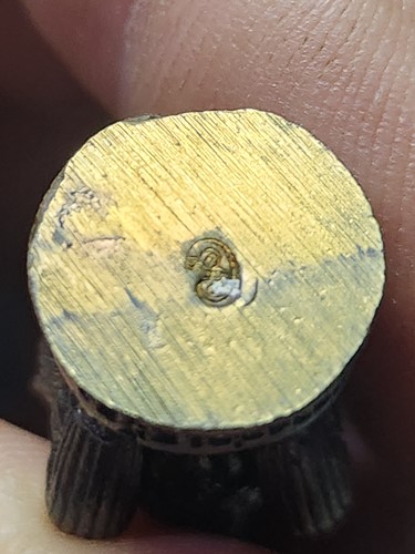 วัดเนินสุทธาวาส ชลบุรี หนุมานหลวงปู่เกลี้ยง รุ่นทำบุญอายุ 98 ปี  2545 