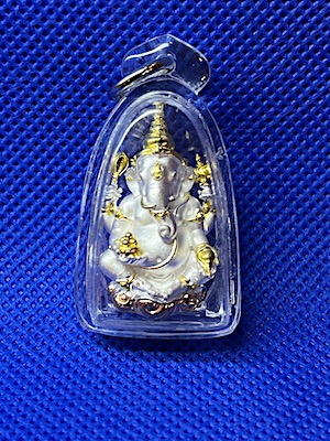 พระพิฆเนศ เนื้อ 3กษัตริย์ เลี่ยมพร้อมใช้