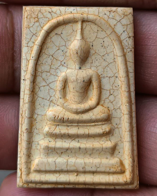 สมเด็จแตกลายงา พระบ้านเก่าเก็บ ไม่ทราบที่