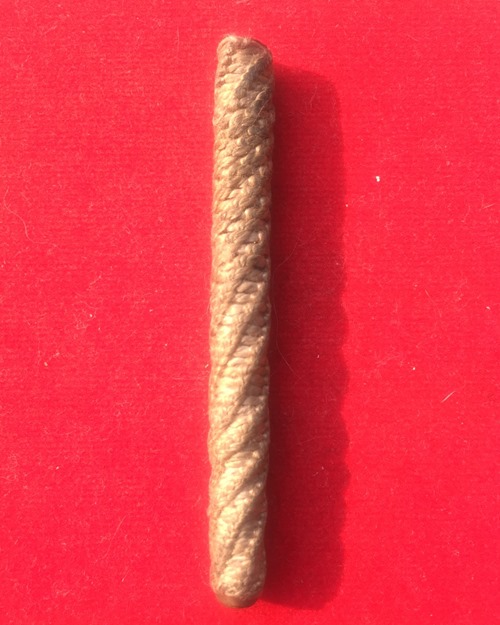 ตะกรุดโทน ถักเชือก ขนาด 2.5 นิ้ว หลวงพ่อนารถ วัดศรีโลหะราษฎร์บำรุง จ.กาญจนบุรี