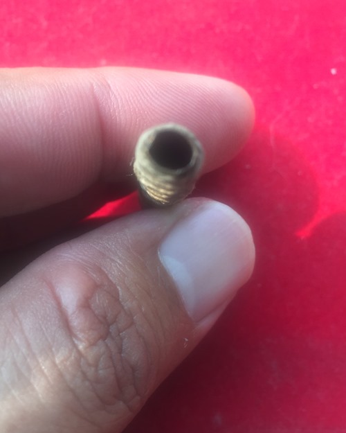 ตะกรุดโทน ถักเชือก ขนาด 2.5 นิ้ว หลวงพ่อนารถ วัดศรีโลหะราษฎร์บำรุง จ.กาญจนบุรี