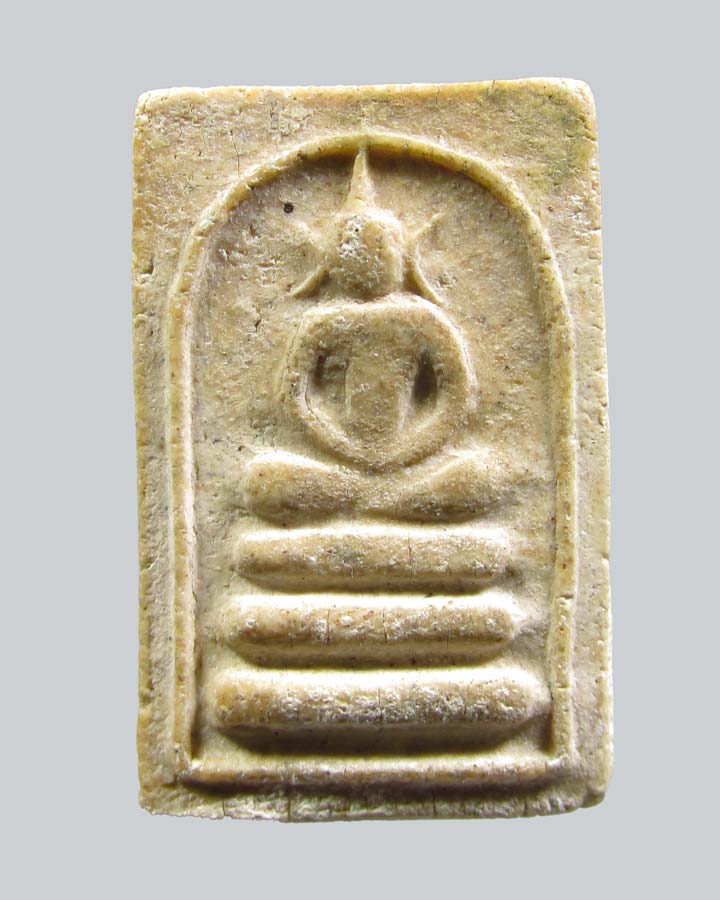 สมเด็จ 3 ชั้น หลังขุนแผนออกศึก อาจารย์เต็ง วัดดอนยอ จ.นครปฐม