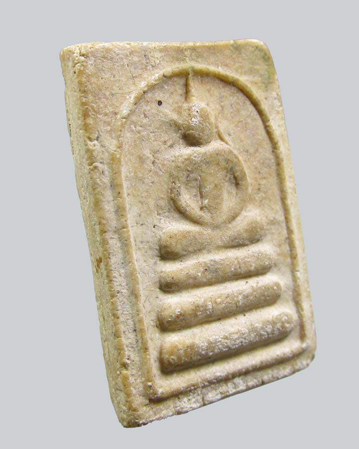 สมเด็จ 3 ชั้น หลังขุนแผนออกศึก อาจารย์เต็ง วัดดอนยอ จ.นครปฐม