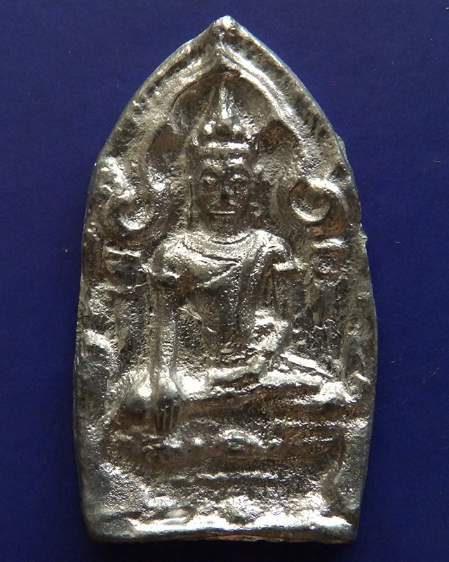 11.พระยอดขุนพลหล่อพิมพ์อยุธยา หลวงพ่อฑูรย์ วัดโพธินิมิตร เนื้อชิน พ.ศ. 2527