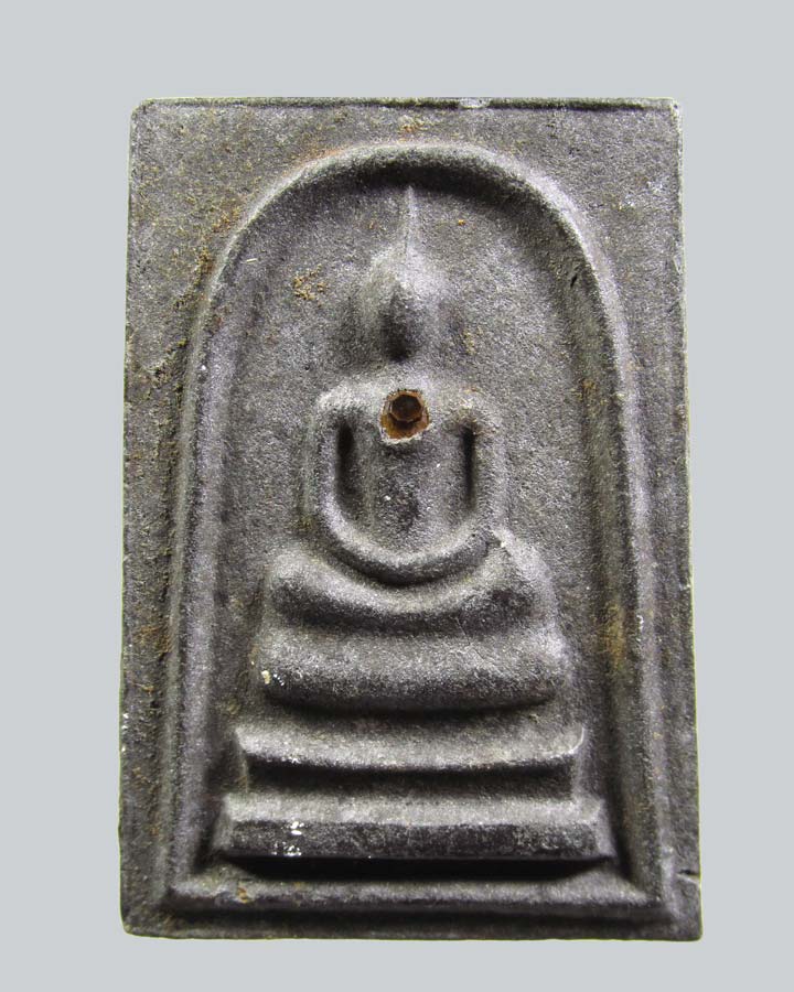 พระสมเด็จรุ่นฟ้าผ่า บรรจุพลอยสีเหลือง วัดพรหมรังษี เขตบางขุนเทียน ปี2521(หลวงปู่โต๊ะ ปลุกเสก)