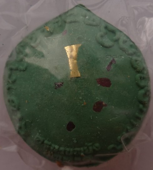 พระอินทร์จำแลง สี่หูห้าตา ครูบาบุญยัง วัดห้วยน้ำอุ่น เนื้อผง " รุ่นบันไดสวรรค์ "รุ่นสุดท้าย ฝังตะกรุ