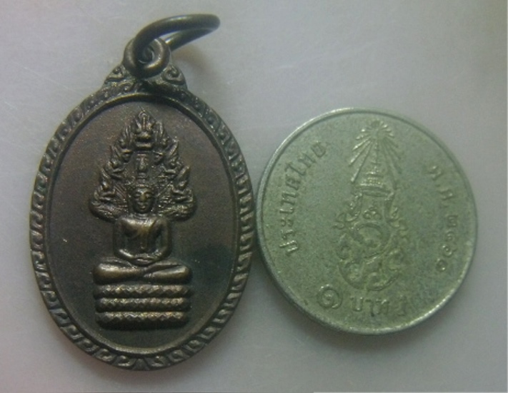 **วัดใจ**เหรียญพระนาคปรก หลัง สธ. ที่ระลึกเปิดที่ว่าการอำเภอบางกรวย จ.ปทุมธานี ปี ๒๕๓๓**สวยๆ