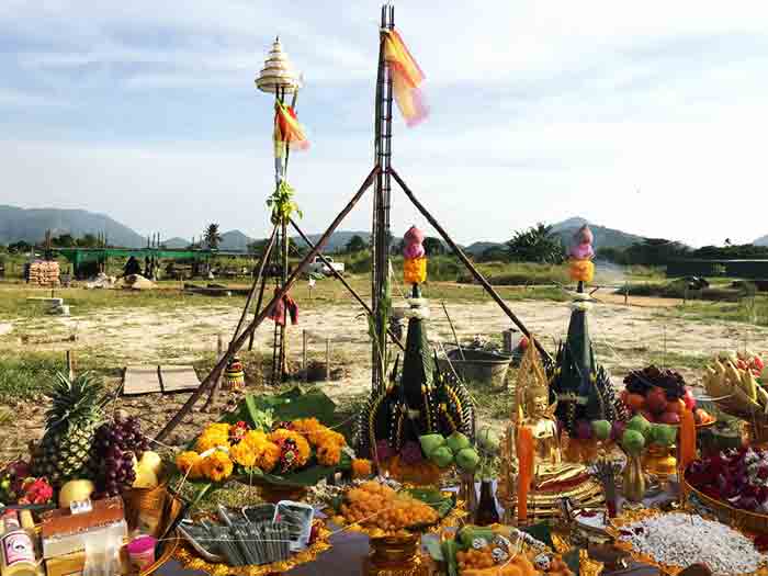 20 ชุด***ไม้มงคล 9อย่าง สำหรับใช้ในพิธี ยกเสาเอก สร้างบ้าน 