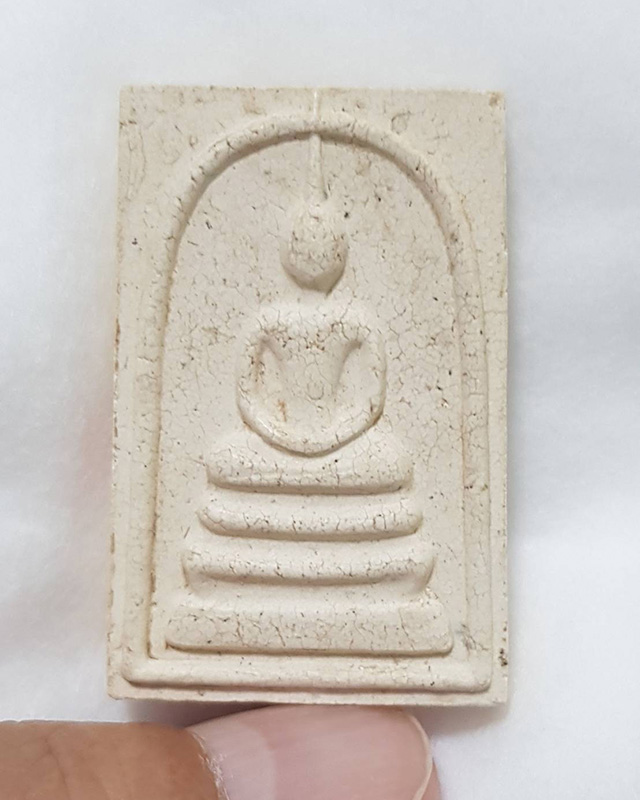 สมเด็จพิมพ์ใหญ่เกศทะลุซุ่ม หลังคาถาชินบัญชร รุ่นชินบัญชรมหาจัรพรรด อนุสรณ์ 142 ปี 2557 วัดระฆังฯ 