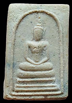 *พิมพ์คะแนนเล็ก เนื้อผง วัดประสาทบุญญาวาส กทม. ปี๒๕๐๖*