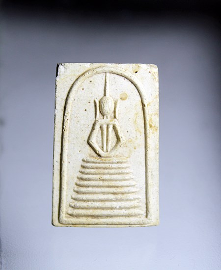 E614พระสมเด็จ หลวงปู่เลี่ยม วัดศรีเรืองบุญ จ.นนทบุรี (ผสมผงเก่าหลวงปู่ภู)