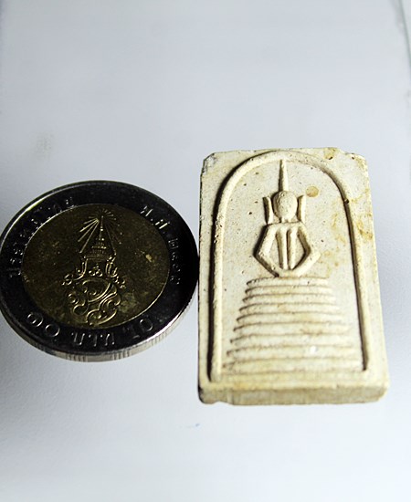 E614พระสมเด็จ หลวงปู่เลี่ยม วัดศรีเรืองบุญ จ.นนทบุรี (ผสมผงเก่าหลวงปู่ภู)