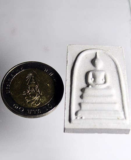 E619พระสมเด็จ บางขุนพรหม ย้อนยุค พิมพ์ใหญ่ 5 จุด หลังตรายาง สภาพสวยๆ