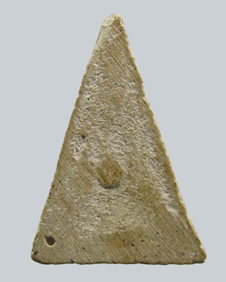 พระนางพญา หลวงพ่อปิยะ วัดโนนชาติ จ.สกลนคร หลังหมุด