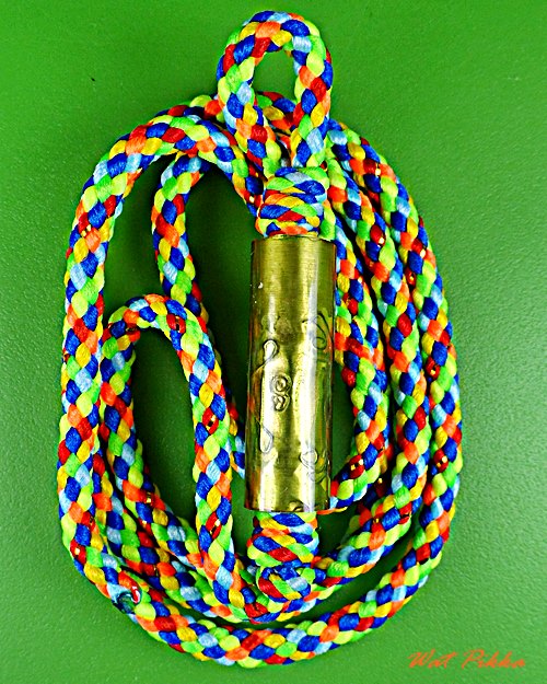 ตะกรุดเงินอยู่ไฟ(กันปอบ) หลวงปู่สิงห์ วัดบ้านขี้เหล็ก ศรีสะเกษ .4240.