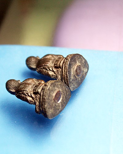 B424รูปหล่อ"รุ่นแรก"หลวงปู่ครูบาน้อย ปัญญาสโภ วัดป่าประชาสามัคคีสันติธรรม บ้านหว้า ต.บ้านหว้า อ.เมือ