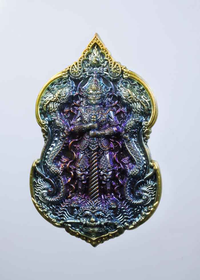 *วัดใจ เหรียญพุทธศิลป์ ท้าวเวสสุวรรณ มังกรสวรรค์ ออกศาลเจ้านาจา สวยมากๆ เคาะเดียวแดง* 