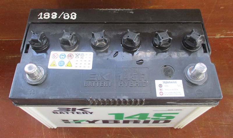 แบตเตอรี่3k 145R มือสอง 85a ขั้ว R สภาพดี